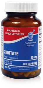 ZINOTATE (ZINC PICOLINATE 30mg) CAPS 100 count by Anabolic Labs
