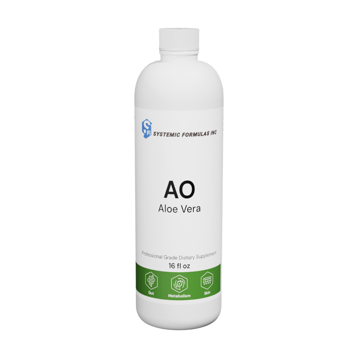 AO is a highly concentrated, four-times strength aloe vera extract derived from the inner gel of the aloe plant’s leaves.