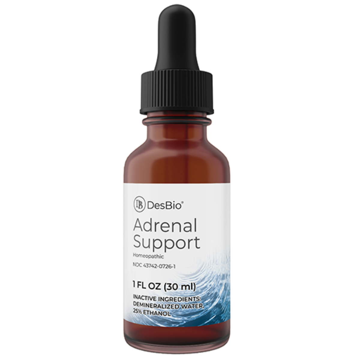 Adrenal Support by DesBio provides temporary relief of symptoms such as fatigue, feelings of nervousness or anxiousness, forgetfulness, and emotional issues.