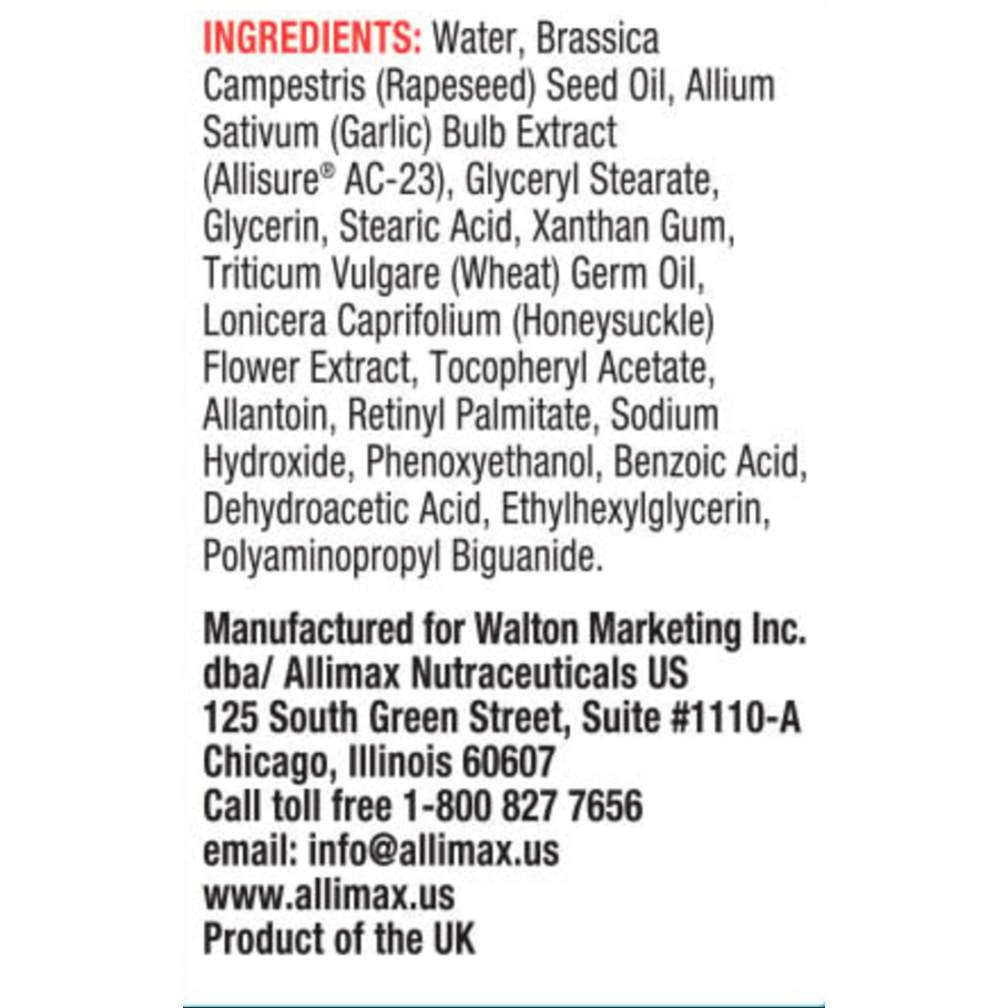 Allimax Cream by AlliMax Nutraceuticals