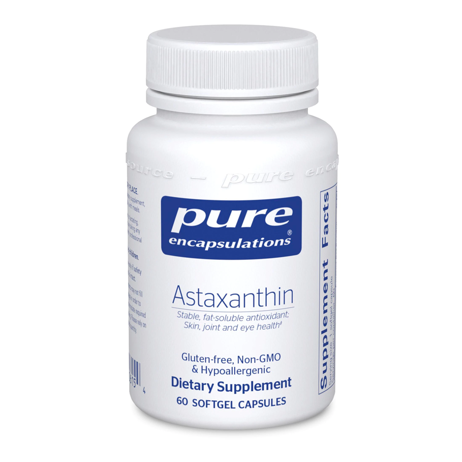 Astaxanthin 60 capsules by Pure Encapsulations