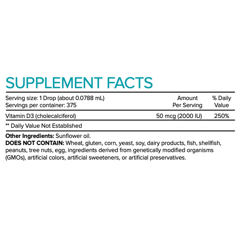 Liquid D 2000 600 Servings by BIOGENETIX