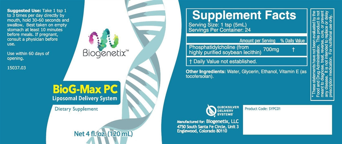 BioG Max-PC 24 Servings by BIOGENETIX