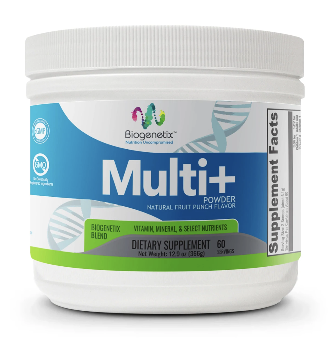 Multi+ Powder 60 Servings by BIOGENETIX