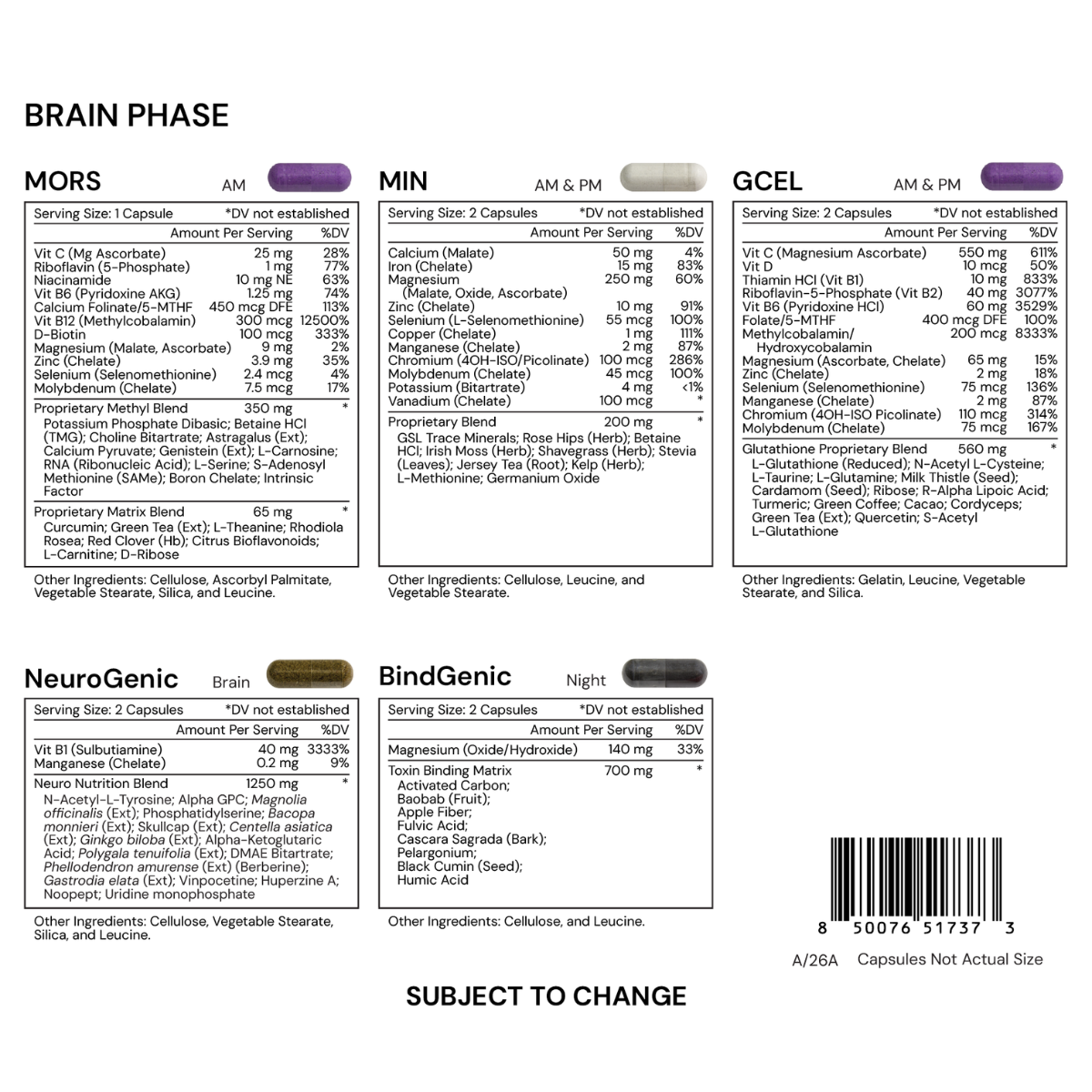 The BRAIN PHASE focuses on deeply nourishing and purifying the complex brain and nerve tissues, which are often the most challenging to detoxify. 