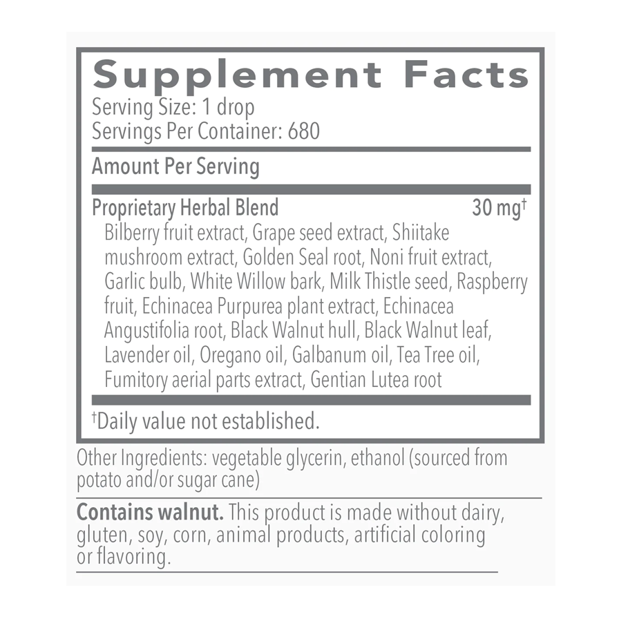 Biocidin Broad Spectrum Liquid Formula by Bio-Botanical Research