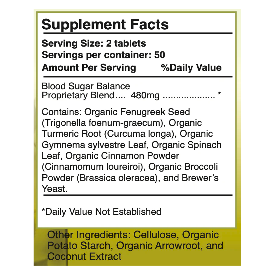 Blood Sugar Balance (GTF Complex) by Nutriplex
