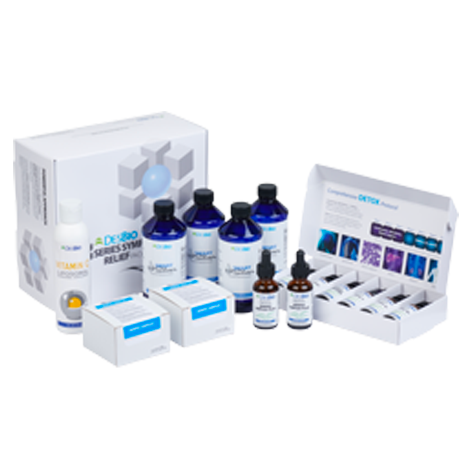 BRUC:SSR Package formerly Brucella Series Symptom Relief by DesBio, series symptom relief, temporary relief of symptoms related to Brucella infection including fever, sweats, malaise, headache, back pain, neck pain, malodorous sweat, peculiar taste in mouth and gut inflammation