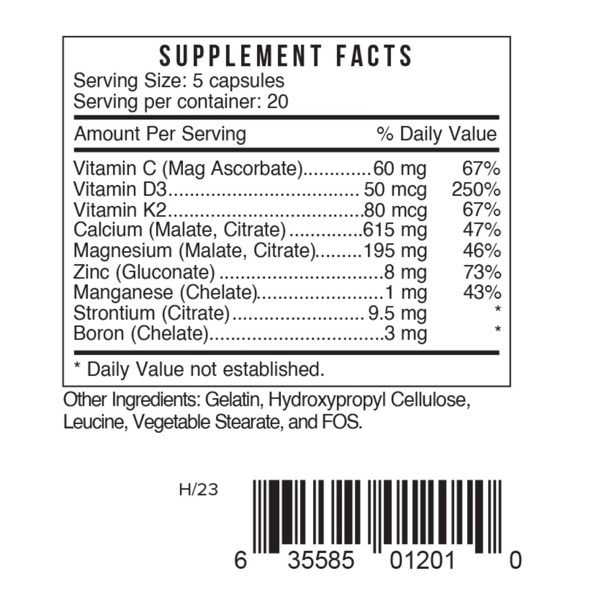 CAL provides a superior blend of highly absorbable calcium malate and calcium citrate, balanced with magnesium malate and citrate to ensure optimal bone health and calcium metabolism. 
