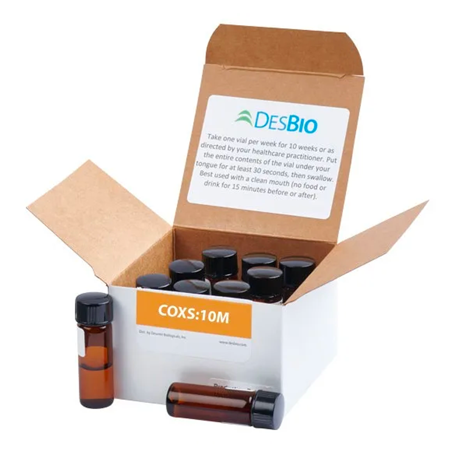 COXS:10M (formerly Coxsackie Series Therapy 10M) by DesBio for relief of symptoms related to Coxsackie presence