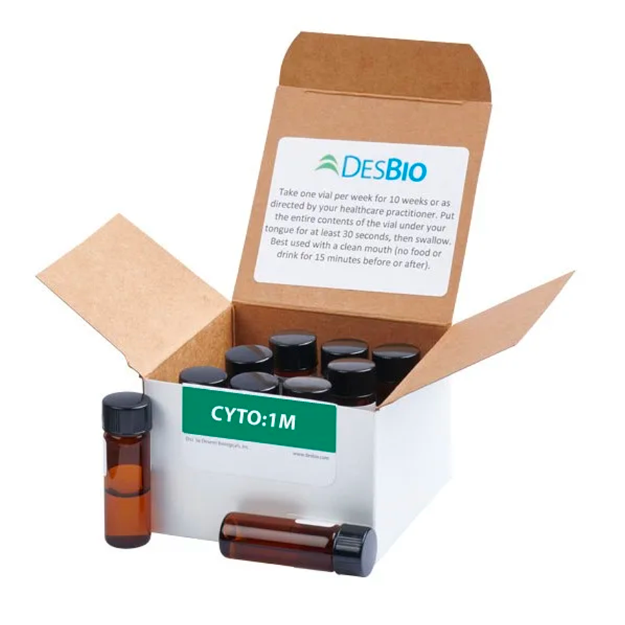 CYTO:1M (formerly Cytomegalovirus Series Therapy 1M) by DesBio for the temporary relief of symptoms related to Cytomegalovirus