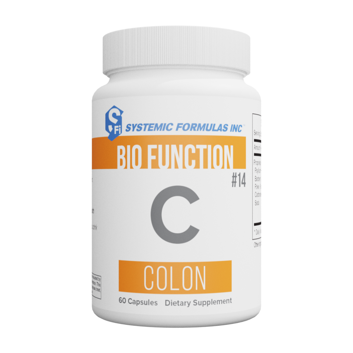 C – Colon is a gentle bowel tonic, not a harsh laxative. It helps bring water into the stool, making it easier to pass, and supports healthy bowel movements. 