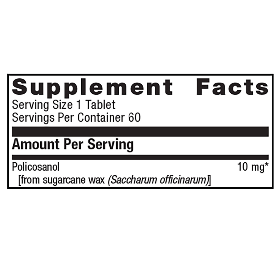 Cholarest SC by Metagenics Ingredients Label