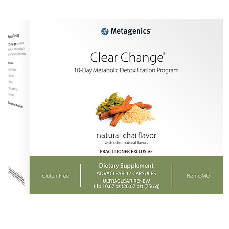 Clear Change 10 Day Program with UltraClear RENEW by Metagenics - Chai