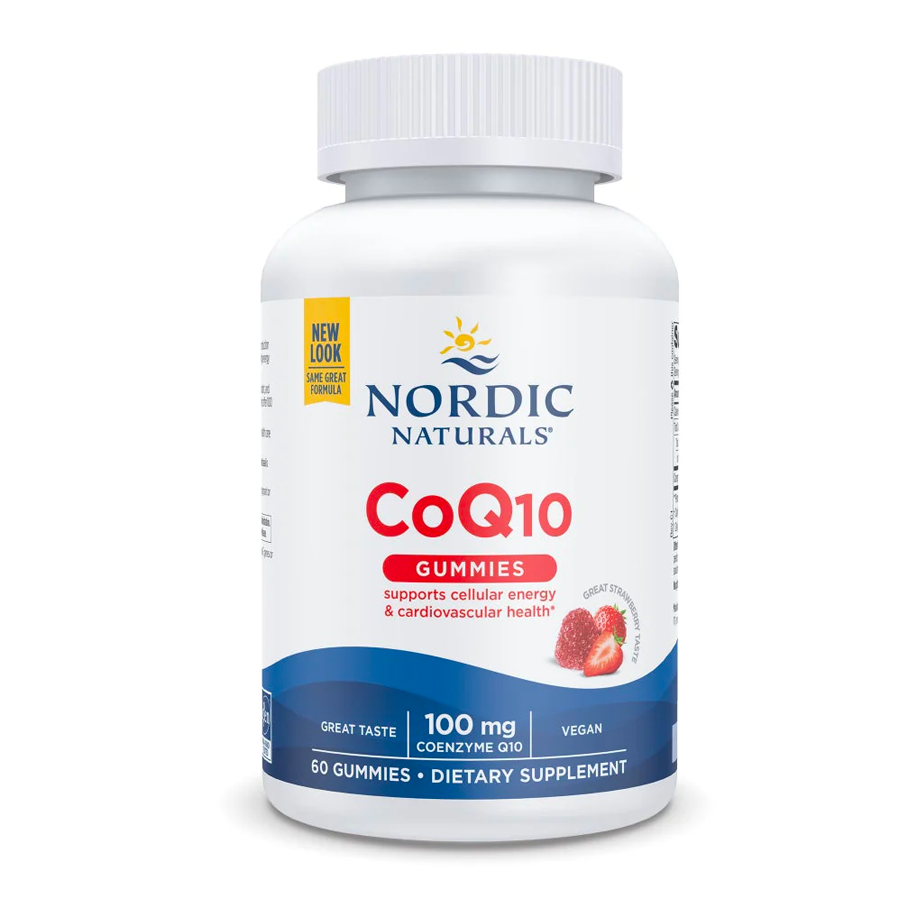 CoQ10 Strawberry Gummies by Nordic Naturals