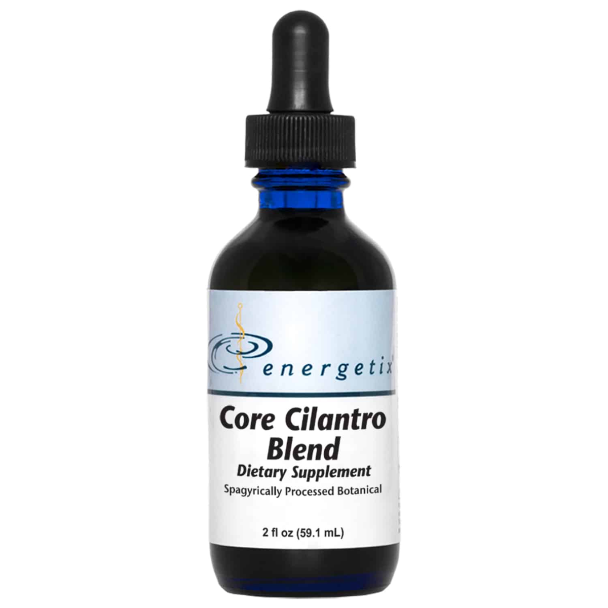 Core Cilantro Blend is a spagyrically processed botanical blend that includes cilantro (Coriandrum sativum), yellow dock, and goldenrod, to support the normal excretion of heavy metals and healthy elimination pathways (liver, kidney).*