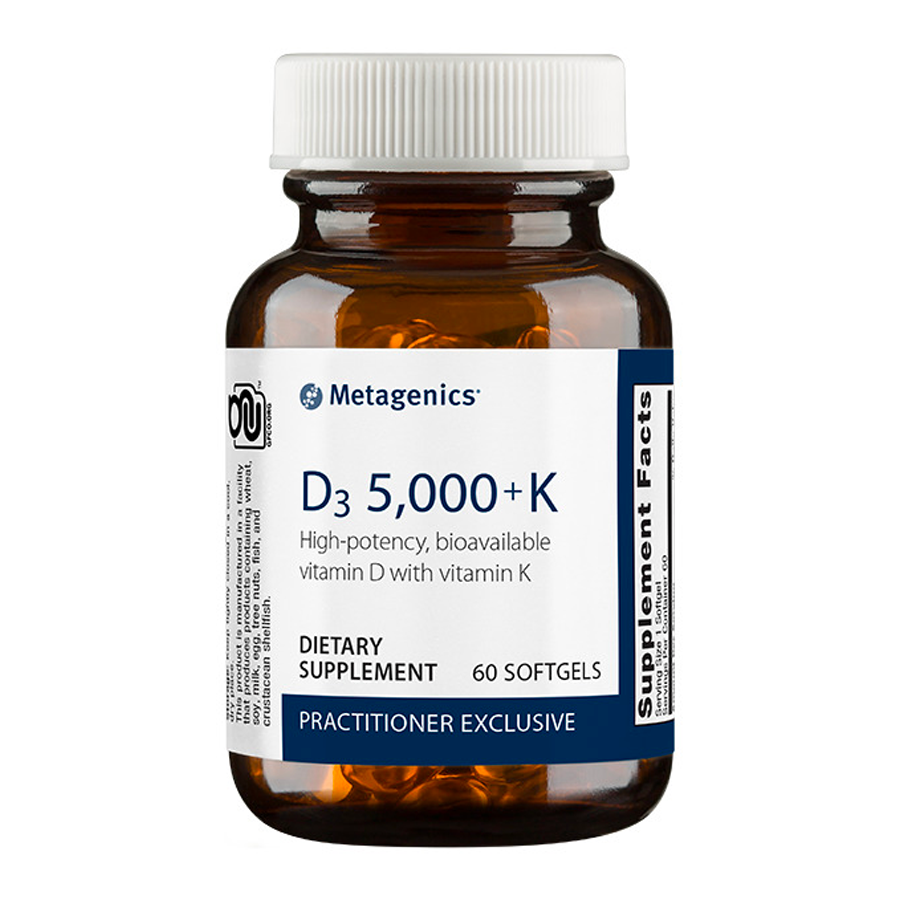 D3 5,000 + K by Metagenics