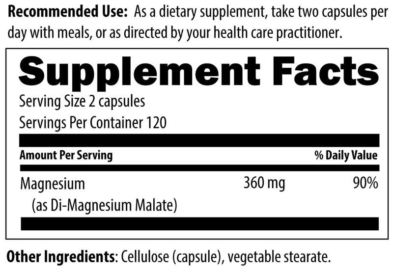 Magnesium Malate by Designs for Health