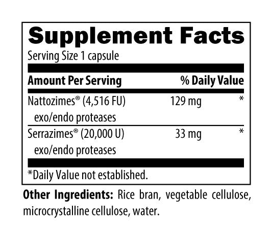 Natto-Serrazime by Designs for Health
