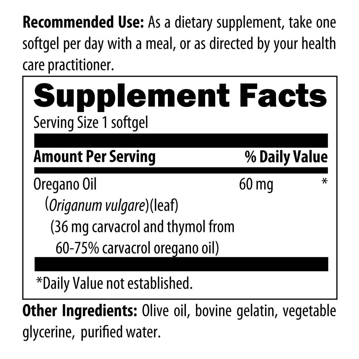 Oil of Oregano by Designs for Health