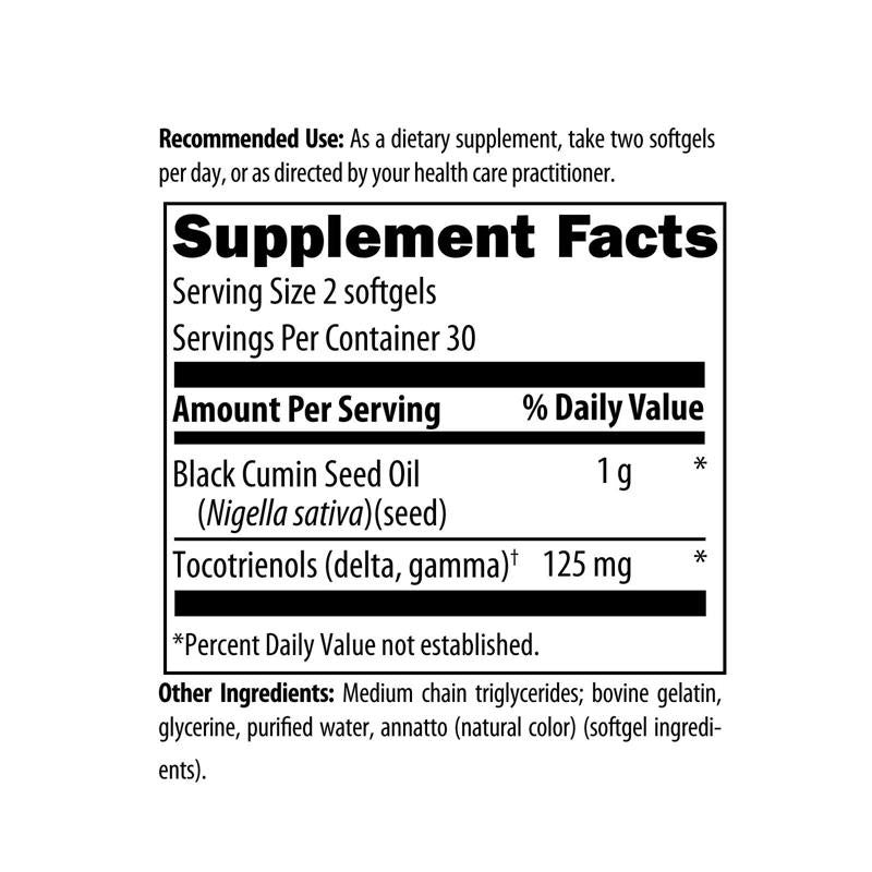 Annatto-E Synergy (Formerly Annatto Tocotrienols with Black Cumin Seed Oil) by Designs for Health