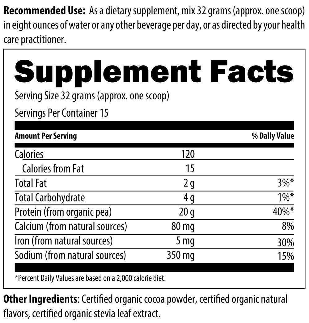 Organic PurePea by Designs for Health