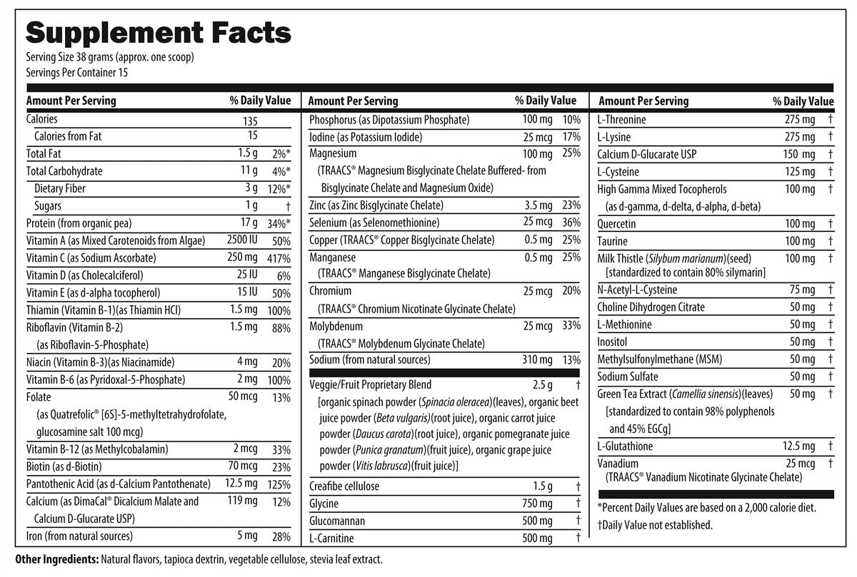 VegeCleanse Plus Powder by Designs for Health