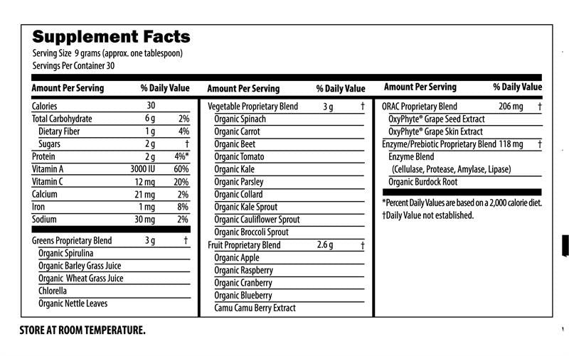 PaleoGreens Powder by Designs for Health