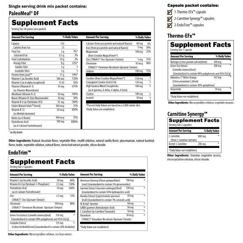 PaleoMeal Plus Lean Body Program by Designs for Health