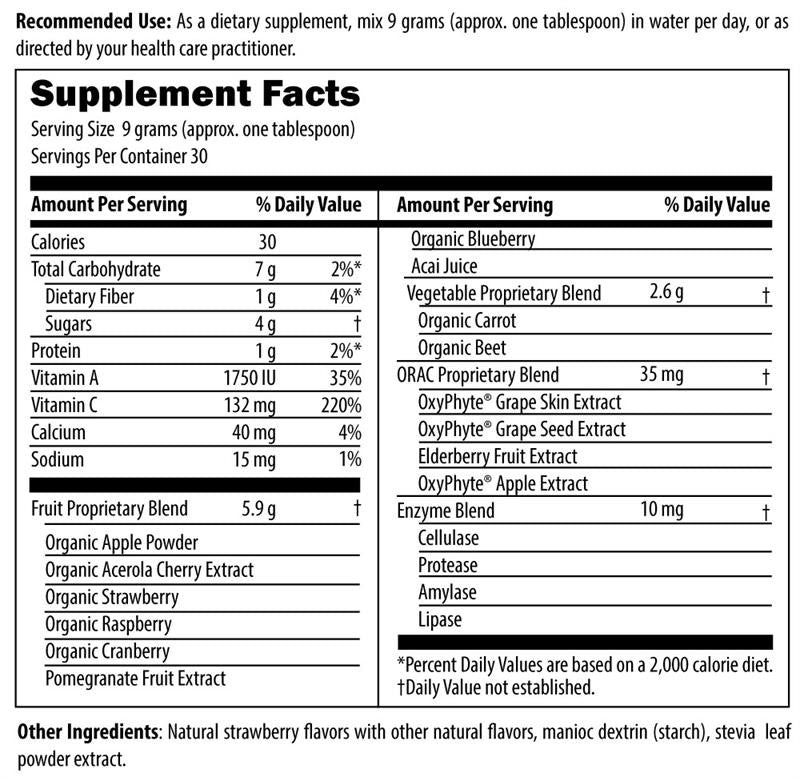 PaleoReds Powder by Designs for Health