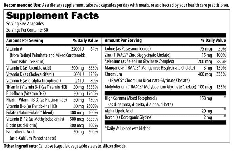 Twice Daily Multi by Designs for Health