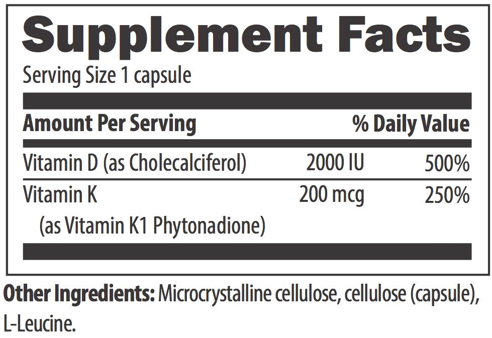 Vitamin D Synergy by Designs for Health