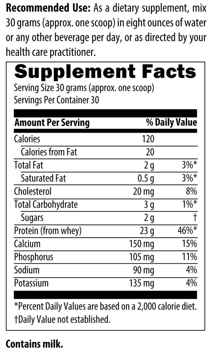 Whey Cool by Designs for Health