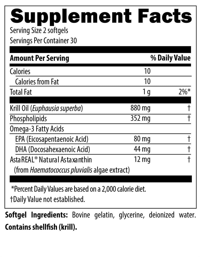 XanthOmega Krill Oil by Designs for Health