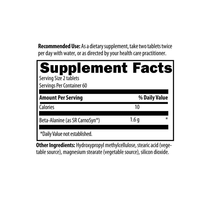 Beta-Alanine SRT by Designs for Health