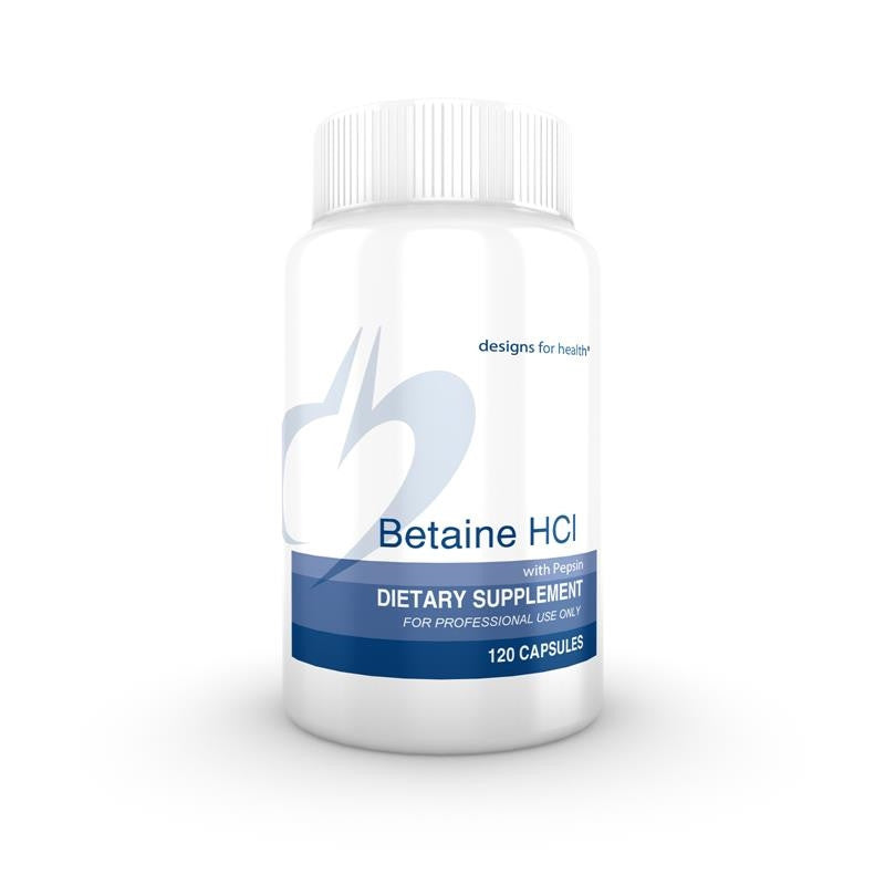 Betaine HCl with Pepsin by Designs for Health