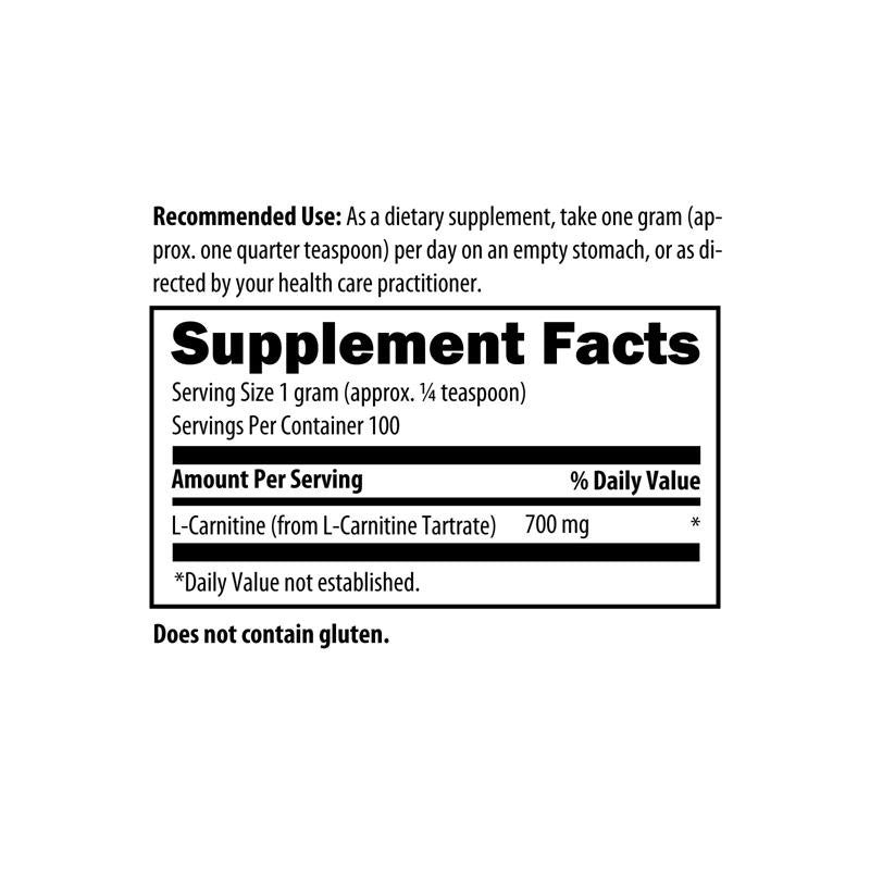 Carnitine Tartrate Powder by Designs for Health