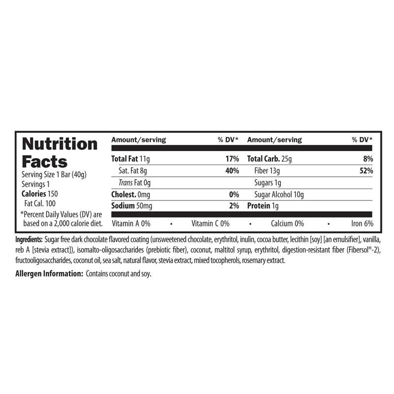 Chocolate Mint Fiber Bar by Designs for Health