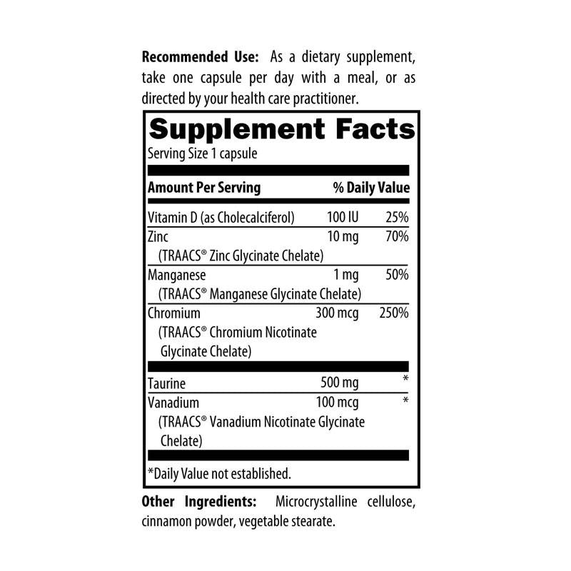 Chromium Synergy by Designs for Health