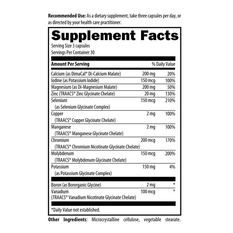 Complete Mineral Complex by Designs for Health