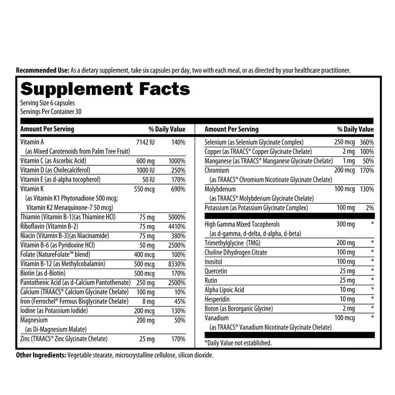 DFH Complete Multi with Copper and Iron by Designs for Health