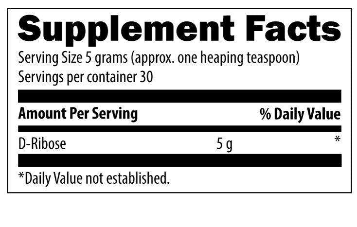 D-Ribose by Designs for Health