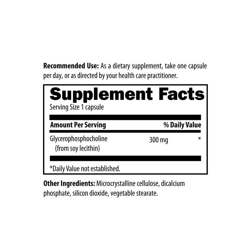 GPC (GlyceroPhosphoCholine) by Designs for Health