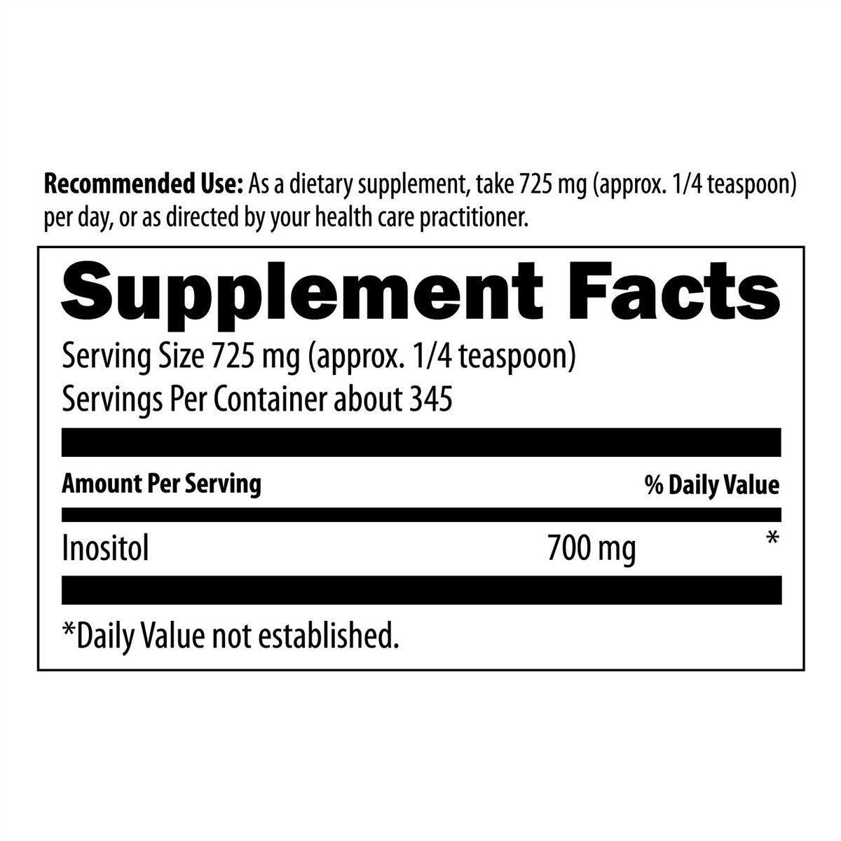 Inositol by Designs for Health