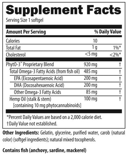 CANNABOMEGA by Designs for Health