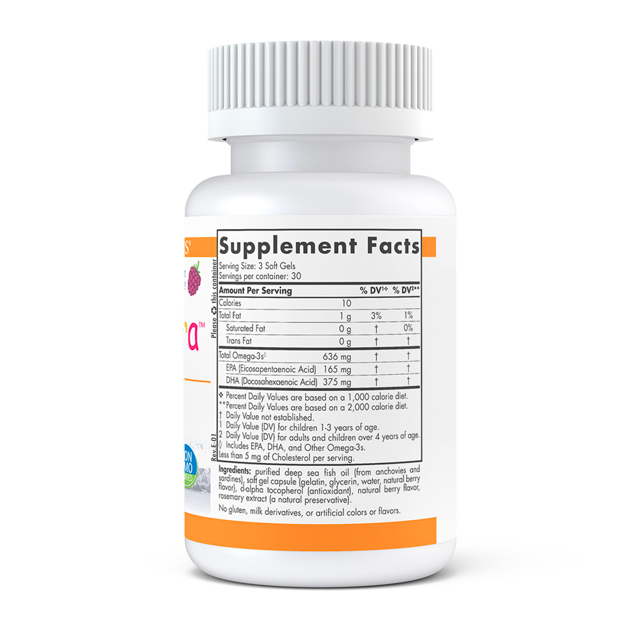 DHA Jr. Xtra 90 Soft Gels by Nordic Naturals