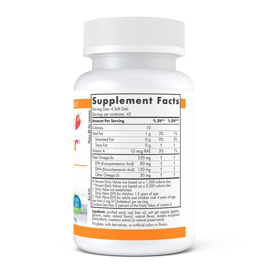 DHA Junior 180 Soft Gels by Nordic Naturals