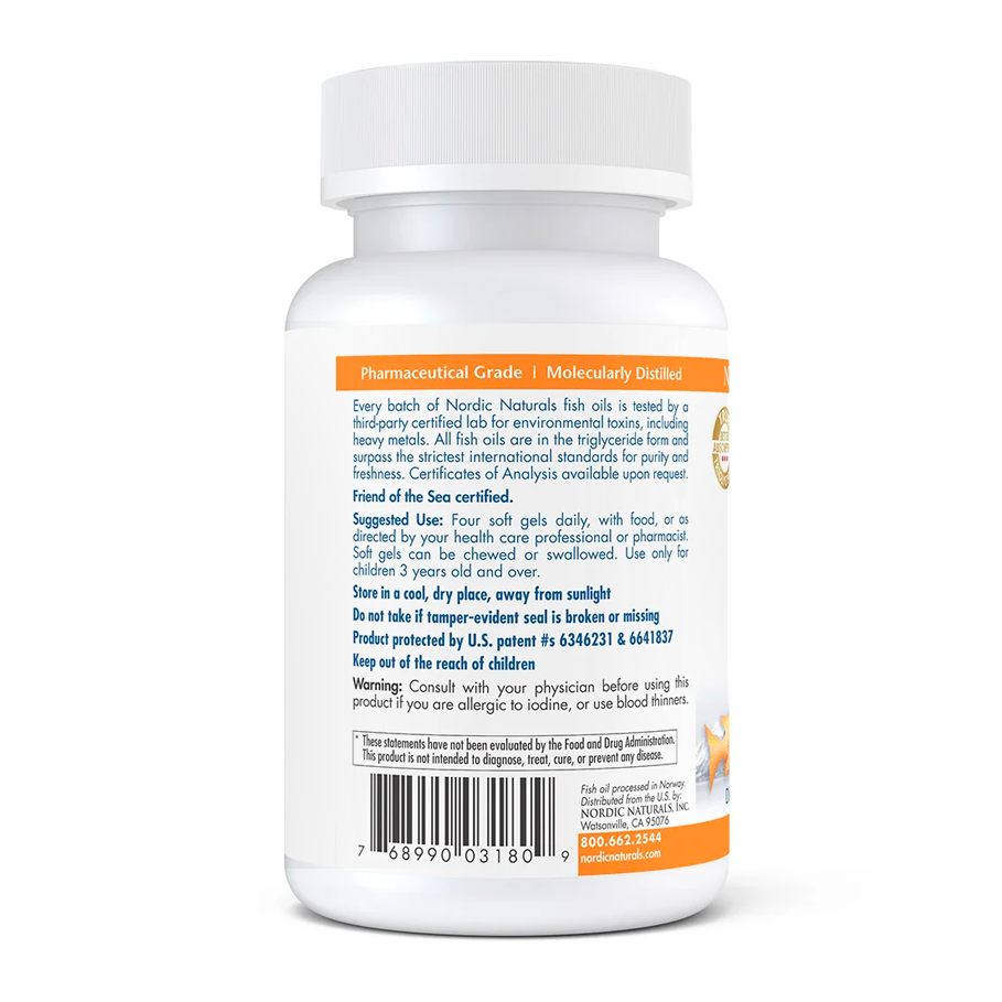 DHA Junior 180 Soft Gels by Nordic Naturals