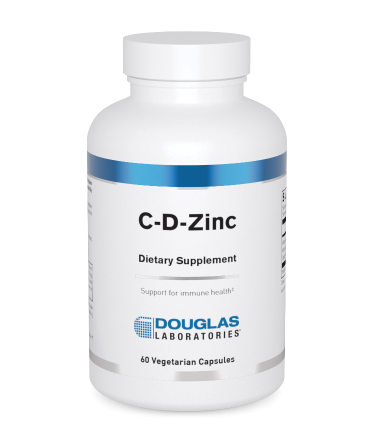 C-D-ZINC 60 count by Douglas Labs