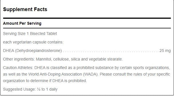DHEA 25MG SUBLINGUAL by Douglas Labs